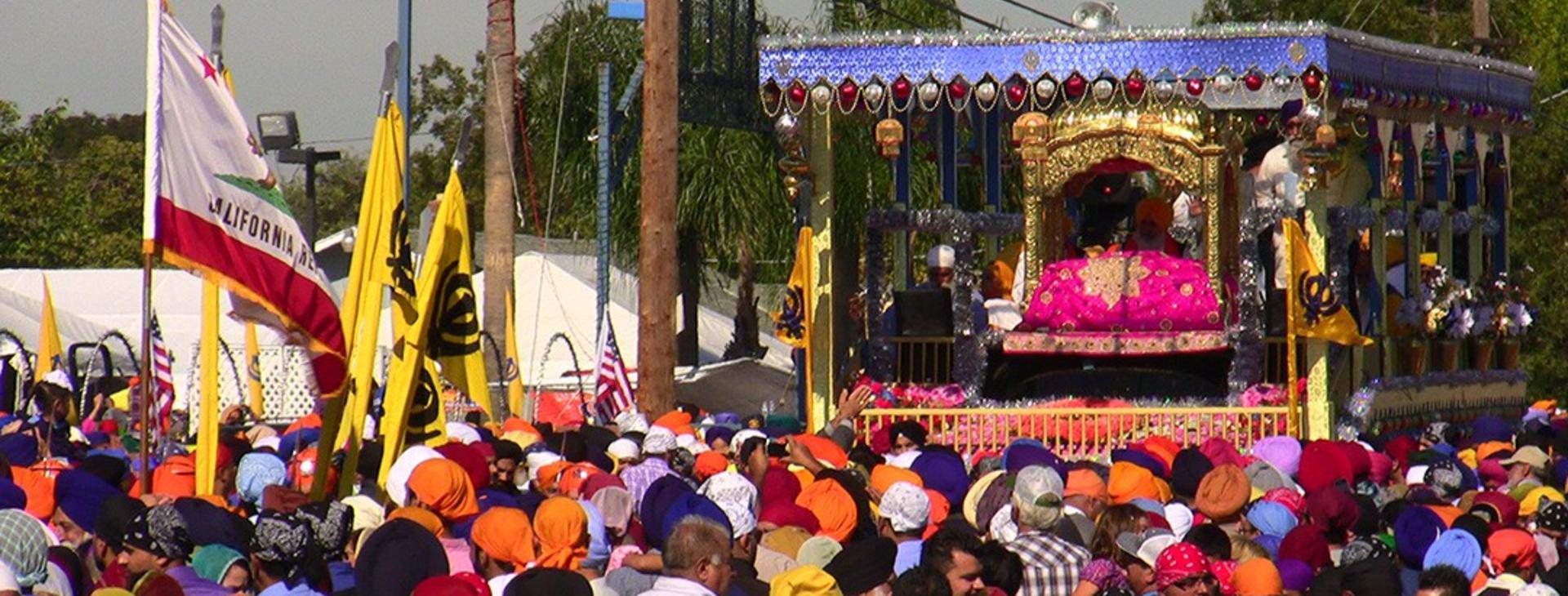 Sadhu Procession
